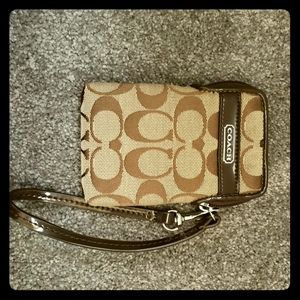 Coach wristlet